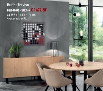 Promoties Buffet treviso - Bristol - Geldig van 30/10/2019 tot 23/11/2019 bij Overstock