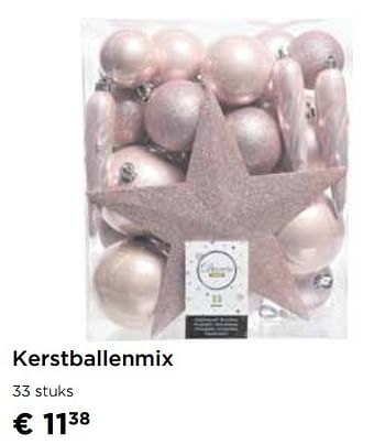 Promoties Kerstballenmix - Huismerk - Molecule - Geldig van 01/11/2019 tot 27/11/2019 bij Molecule