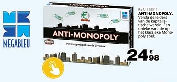 Promoties Anti-monopoly - Megableu - Geldig van 01/10/2019 tot 08/12/2019 bij Maxi Toys