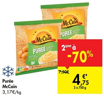 Promotions Purée mccain - Mc Cain - Valide de 30/10/2019 à 12/11/2019 chez Carrefour