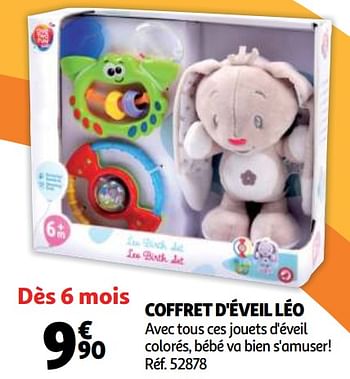 Promotion Auchan Ronq Coffret D Eveil Leo Produit Maison Auchan Ronq Jouets Valide Jusqua 4 Promobutler