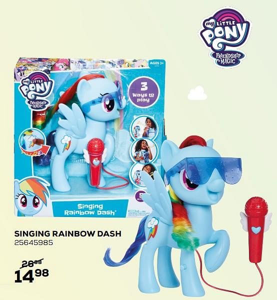 my little pony singing rainbow dash