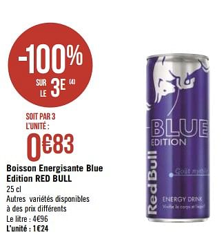 Red Bull, Crazy Tiger Des boissons énergisantes de plus en plus