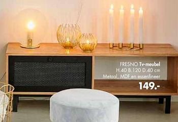 Promoties Freano tv-meubel - Huismerk - Casa - Geldig van 28/10/2019 tot 24/11/2019 bij Casa