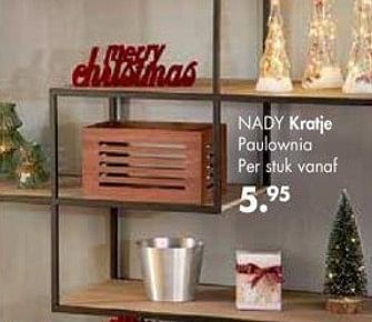 Promotions Nady kratje - Produit maison - Casa - Valide de 28/10/2019 à 24/11/2019 chez Casa