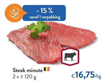 Promoties Steak minute - Huismerk - Okay  - Geldig van 06/11/2019 tot 19/11/2019 bij OKay