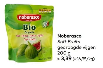 Promoties Noberasco soft fruits gedroogde vijgen - Noberasco - Geldig van 06/11/2019 tot 03/12/2019 bij Bioplanet