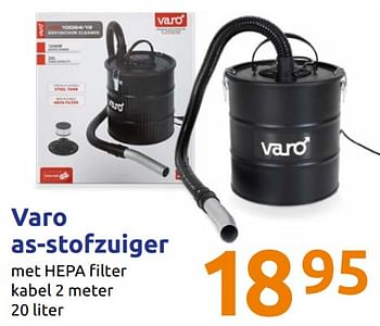 Promoties Varo varo as-stofzuiger - Varo - Geldig van 06/11/2019 tot 12/11/2019 bij Action