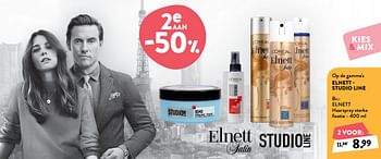 Promoties Elnett haarspray sterke fixatie - Elnett - Geldig van 06/11/2019 tot 19/11/2019 bij DI