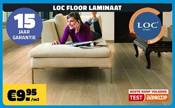 Promoties Loc floor laminaat - Loc Floor - Geldig van 06/11/2019 tot 30/11/2019 bij Bouwcenter Frans Vlaeminck
