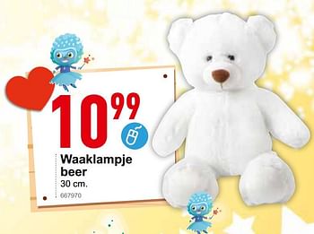 Promoties Waaklampje beer - Huismerk - Trafic  - Geldig van 30/10/2019 tot 06/12/2019 bij Trafic