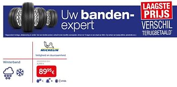 Promoties Winterband 205-55r16 91h alpin 6 - Michelin - Geldig van 08/11/2019 tot 15/12/2019 bij Auto 5