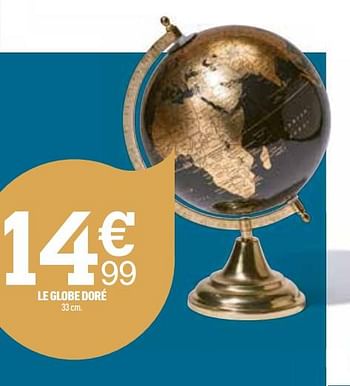 Promotions Le globe doré - Produit Maison - Centrakor - Valide de 04/11/2019 à 25/11/2019 chez Centrakor