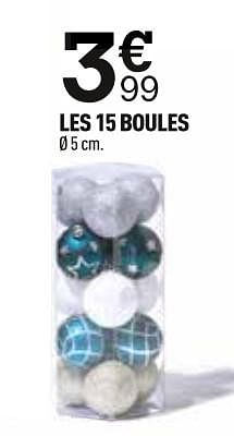 Promotions Les 15 boules - Produit Maison - Centrakor - Valide de 04/11/2019 à 25/11/2019 chez Centrakor
