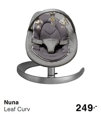 Promoties Nuna leaf curv - Nuna - Geldig van 10/11/2019 tot 16/11/2019 bij Baby & Tiener Megastore