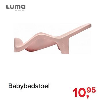 Promoties Babybadstoel - Luma Babycare - Geldig van 01/11/2019 tot 07/12/2019 bij Baby-Dump