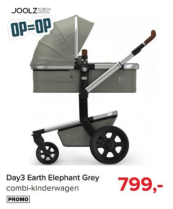 Promotions Day3 earth elephant grey - Joolz - Valide de 01/11/2019 à 07/12/2019 chez Baby-Dump