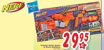 Promotions Zombie strike zoom + doom nailbiter - Hasbro - Valide de 12/11/2019 à 25/11/2019 chez Cora