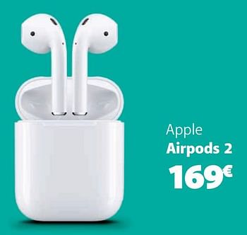 Promotions Apple airpods 2 - Apple - Valide de 10/11/2019 à 07/12/2019 chez Base