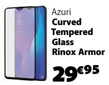 Promotions Azuri curved tempered glass rinox armor - Azuri - Valide de 10/11/2019 à 07/12/2019 chez Base