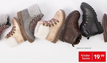 Promoties Kinder boots - Okidoki Girls - Geldig van 15/11/2019 tot 01/12/2019 bij Bristol