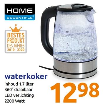 HOME essentials waterkoker - bij Action
