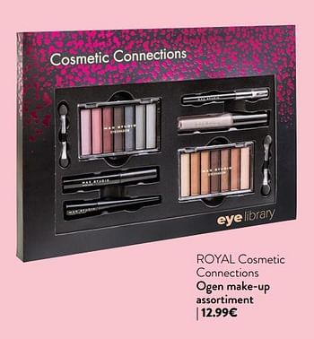 Promoties Royal cosmetic connections ogen make-up assortiment - Huismerk - DI - Geldig van 06/11/2019 tot 31/12/2019 bij DI