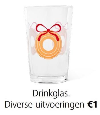 Promotions Drinkglas - Produit Maison - Flying Tiger Copenhagen - Valide de 01/11/2019 à 29/11/2019 chez Flying Tiger Copenhagen