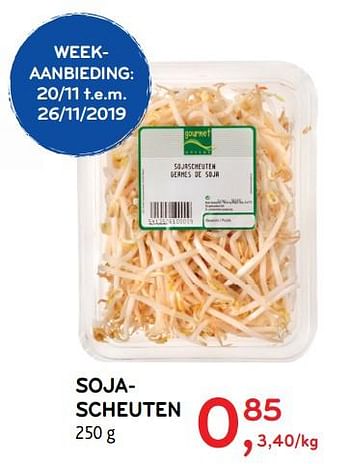 Promoties Sojascheuten - Gourmet Greens - Geldig van 20/11/2019 tot 26/11/2019 bij Alvo
