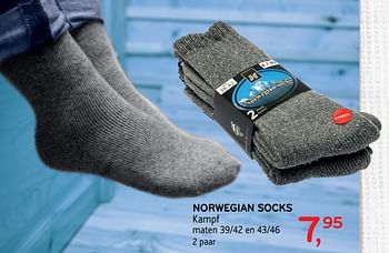 Promoties Norwegian socks kampf - Kampf - Geldig van 20/11/2019 tot 03/12/2019 bij Alvo