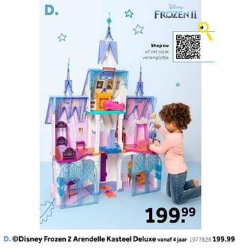 Promoties Disney frozen 2 arendelle kasteel deluxe - Disney  Frozen - Geldig van 14/10/2019 tot 08/12/2019 bij Intertoys
