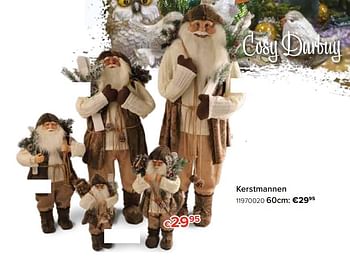Promoties Kerstmannen 60cm - Huismerk - Euroshop - Geldig van 22/11/2019 tot 31/12/2019 bij Euro Shop