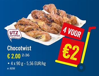 Promoties Chocotwist - Huismerk - Lidl - Geldig van 25/11/2019 tot 30/11/2019 bij Lidl