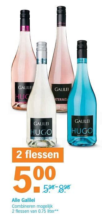 Promoties Alle galilei - Galilei - Geldig van 18/11/2019 tot 24/11/2019 bij Albert Heijn