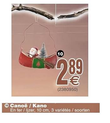 Promoties Canoë - kano - Huismerk - Cora - Geldig van 19/11/2019 tot 02/12/2019 bij Cora