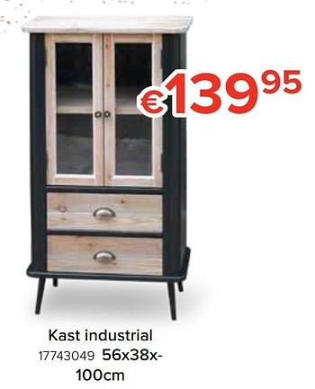 Promoties Kast industrial - Huismerk - Euroshop - Geldig van 22/11/2019 tot 31/12/2019 bij Euro Shop