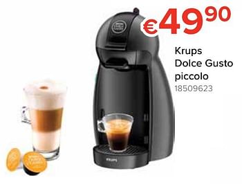 Promoties Krups dolce gusto piccolo - Krups - Geldig van 22/11/2019 tot 31/12/2019 bij Euro Shop