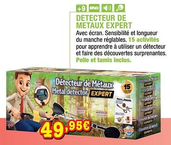 Buki France-Détecteur de Métaux expert