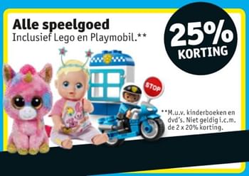 Pool Rechtmatig Sandalen Huismerk - Kruidvat Alle speelgoed - Promotie bij Kruidvat