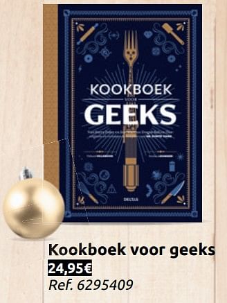 Promotions Kookboek voor geeks - Produit maison - Carrefour  - Valide de 20/11/2019 à 31/12/2019 chez Carrefour
