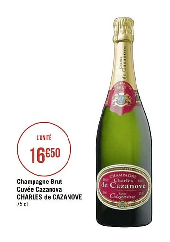 Champagne geant casino promo