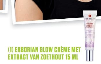 Promoties Erborian glow crème met extract van zoethout 15 ml - Erborian - Geldig van 25/11/2019 tot 24/02/2020 bij Medi-Market