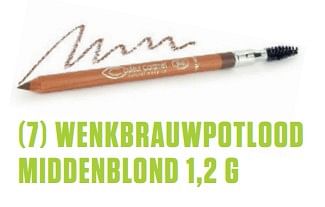 Promotions Wenkbrauwpotlood middenblond 1,2 g - Produit Maison - Medi-Market - Valide de 25/11/2019 à 24/02/2020 chez Medi-Market