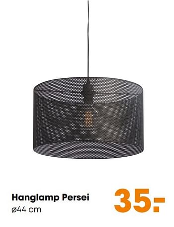 Promoties Hanglamp persei - Huismerk - Kwantum - Geldig van 02/12/2019 tot 15/12/2019 bij Kwantum