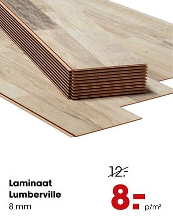 Promotions Laminaat lumberville - Produit maison - Kwantum - Valide de 02/12/2019 à 15/12/2019 chez Kwantum
