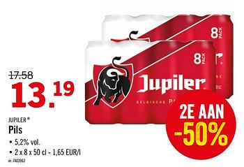 Promoties Pils - Jupiler - Geldig van 02/12/2019 tot 07/12/2019 bij Lidl