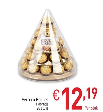 Promotions Ferrero rocher hoorntje - Ferrero - Valide de 26/11/2019 à 31/12/2019 chez Intermarche