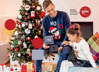 Promoties Kersttrui - Huismerk - Carrefour  - Geldig van 20/11/2019 tot 31/12/2019 bij Carrefour