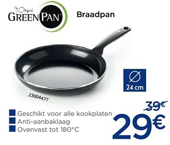 Promoties Braadpan - Greenpan - Geldig van 03/12/2019 tot 31/12/2019 bij Krefel