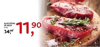 Promoties Alvo steak 2e keus - Huismerk - C&B - Geldig van 27/11/2019 tot 10/12/2019 bij C&B